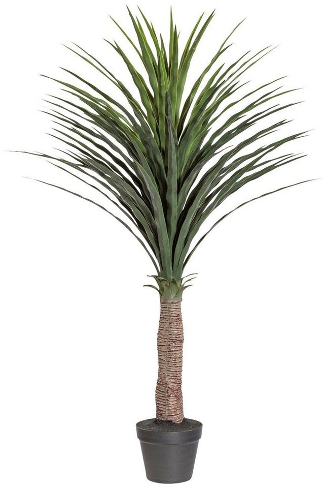 Kunstpalme Palme Yucca Palme, Creativ green, Höhe 115 cm, im Kunststofftopf von Creativ green