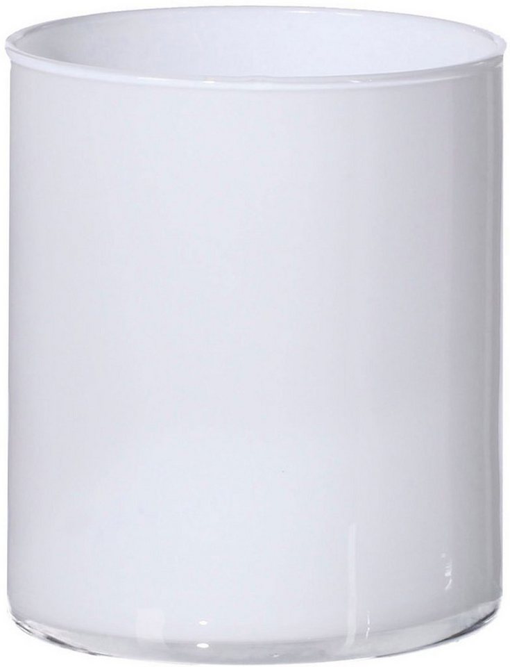 Creativ home Tischvase Blumenvase aus Glas (1 St), zylindrische Form, Höhe 15 cm von Creativ home