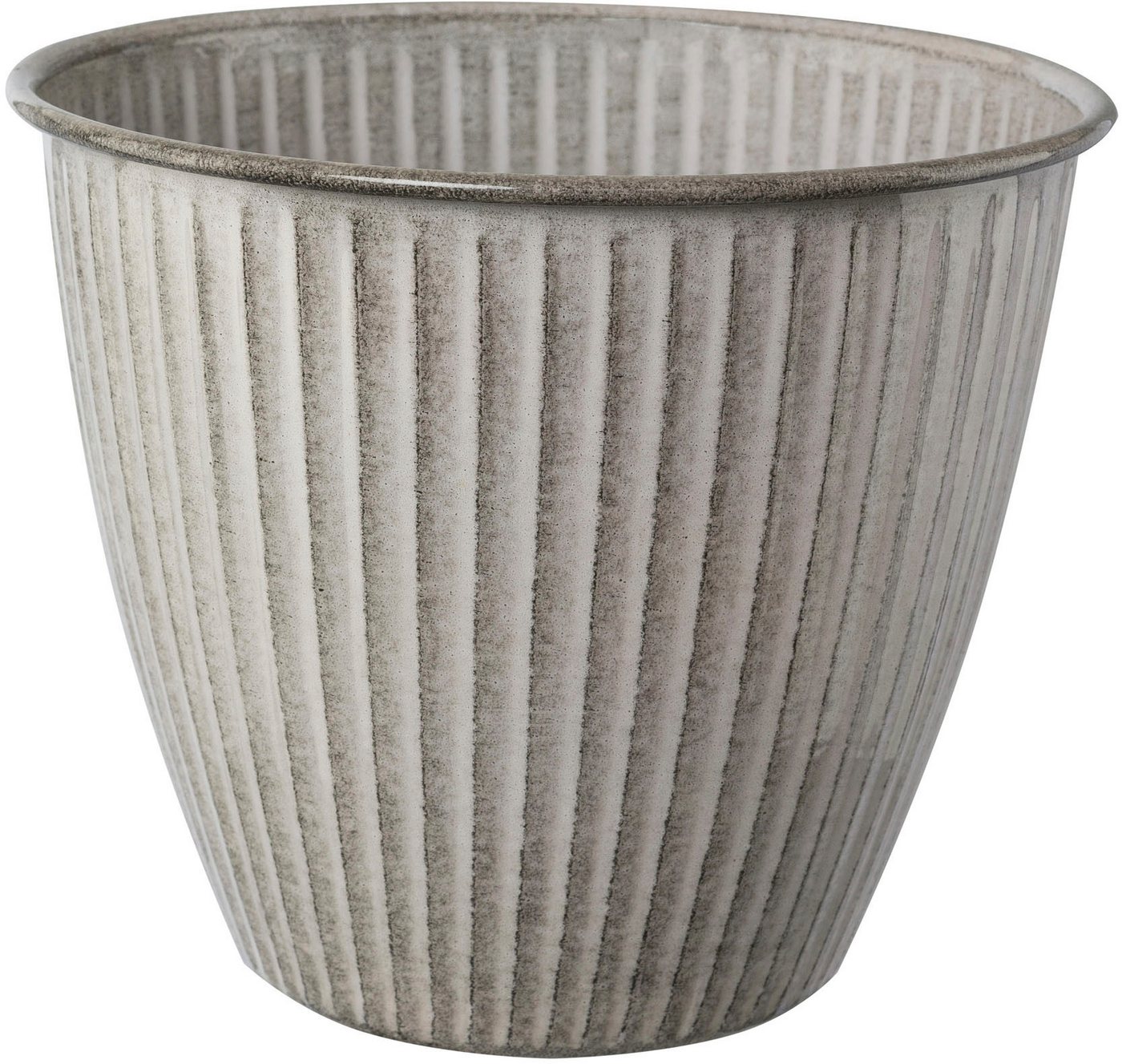 Creativ home Übertopf Übertopf (1 St), mit Riffelstruktur von Creativ home