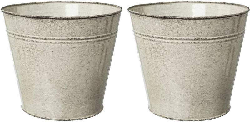 Creativ home Übertopf Übertopf (2 St), im modernen Design von Creativ home