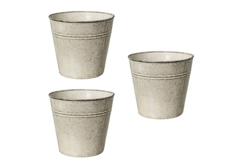 Creativ home Übertopf Übertopf (3 St), im modernen Design von Creativ home