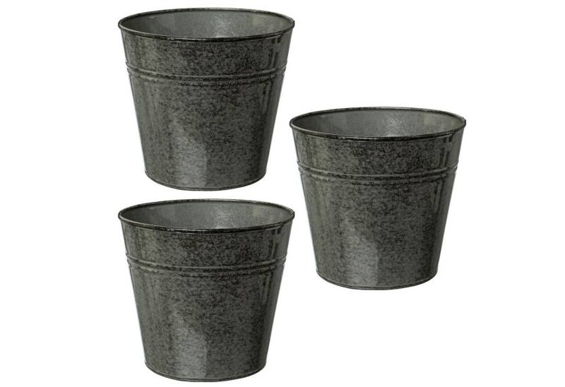 Creativ home Übertopf Übertopf (3 St), im modernen Design von Creativ home