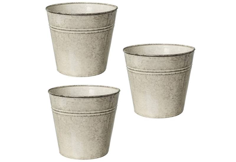 Creativ home Übertopf Übertopf (3 St), im modernen Design von Creativ home