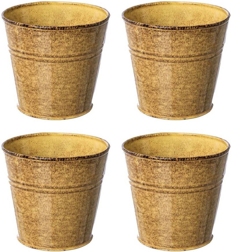 Creativ home Übertopf Übertopf (4 St), im modernen Design von Creativ home