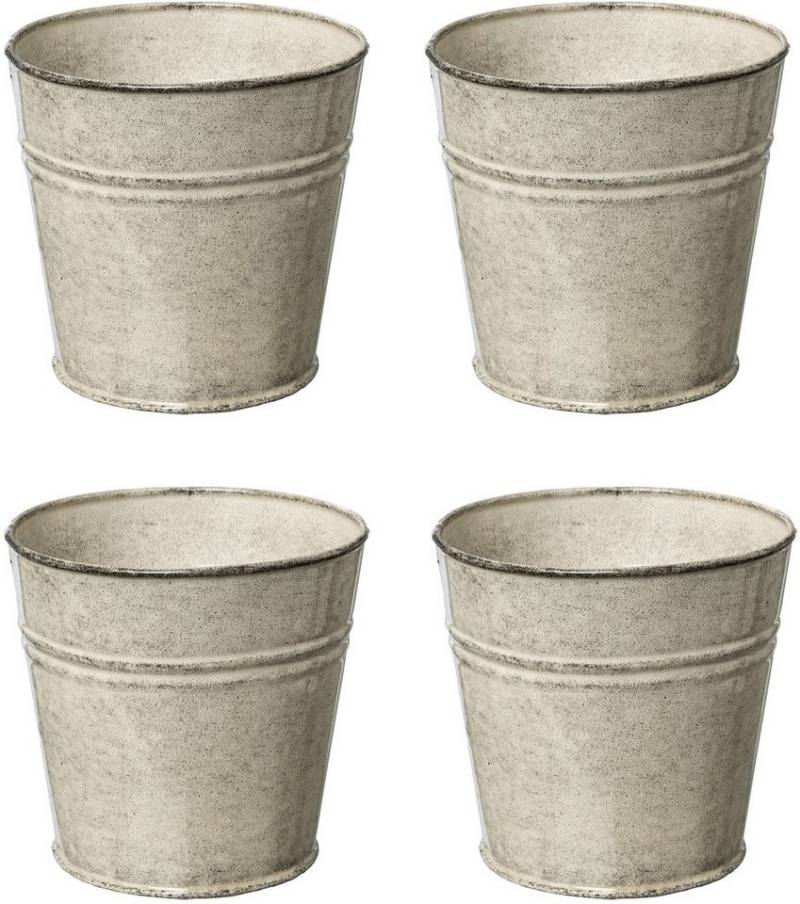 Creativ home Übertopf Übertopf (4 St), im modernen Design von Creativ home