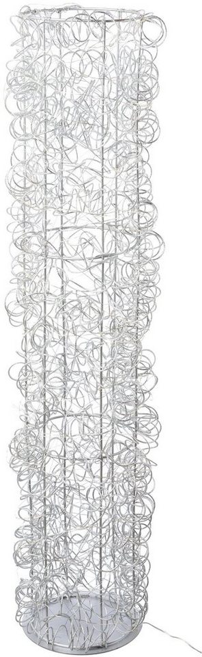 Creativ light Dekoobjekt Metalldraht-Tower (1 St), Zylinder aus Draht, mit Timerfunktion, USB Kabel von Creativ light