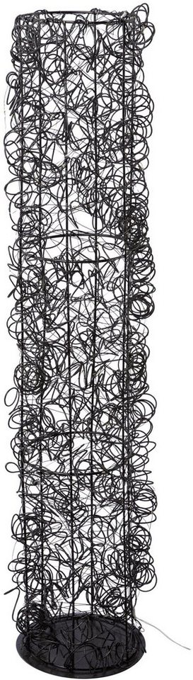 Creativ light Dekoobjekt Metalldraht-Tower (1 St), Zylinder aus Draht, mit Timerfunktion, USB Kabel von Creativ light