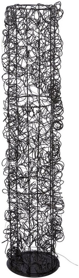 Creativ light Dekoobjekt Metalldraht-Tower (1 St), Zylinder aus Draht, mit Timerfunktion, USB Kabel von Creativ light
