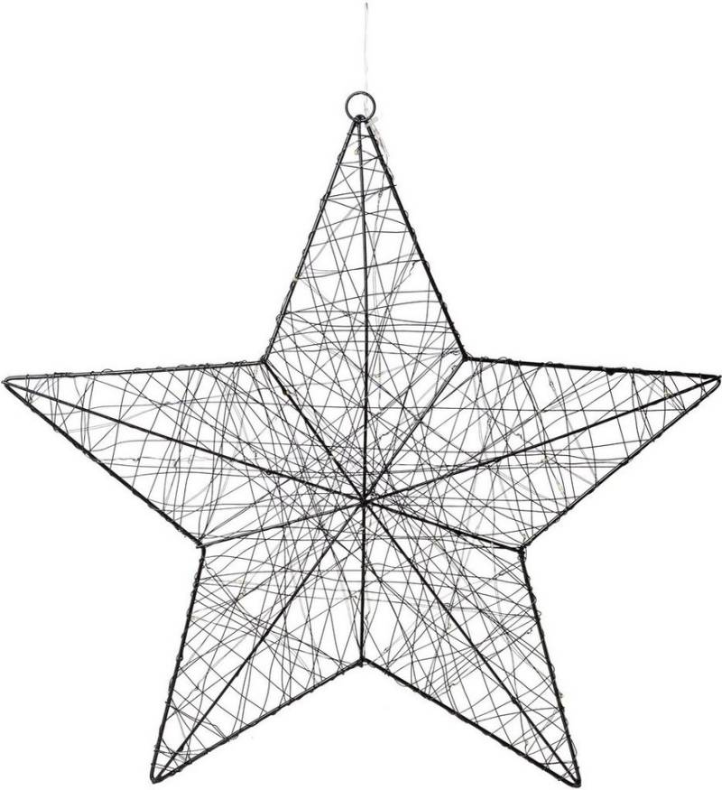 Creativ light Dekostern Weihnachtsstern, Weihnachtsdeko, mit 50 LEDs von Creativ light
