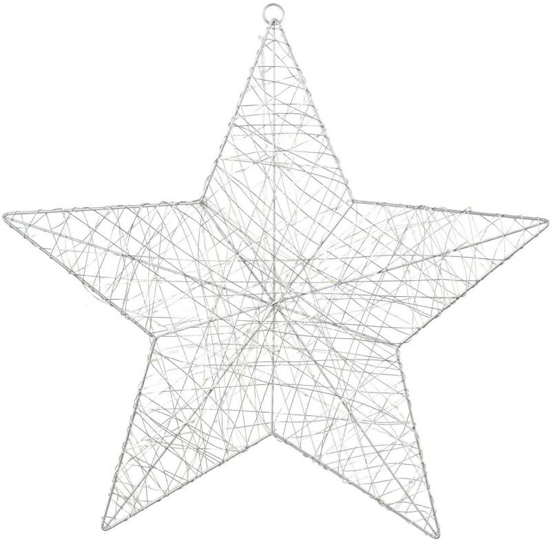 Creativ light Dekostern Weihnachtsstern, Weihnachtsdeko, mit 50 LEDs von Creativ light
