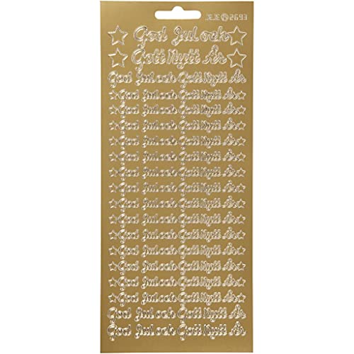 Creativ 170115 Aufkleber, gold, Einheitsgröße Creativ 170115 Aufkleber, gold, Einheitsgröße von Creativ
