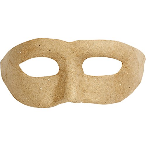 Creativ Fuchsmaske, Gold, A: 21 cm, A. 8 cm, 1 Stück von Creativ