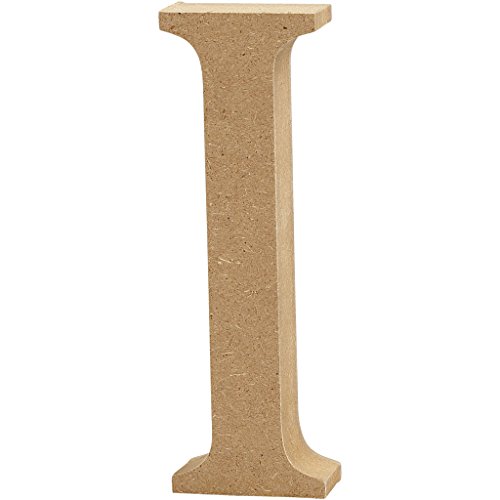 Creativ "Ich" MDF Buchstabe, braun, 13 x 2 cm Creativ "Ich" MDF Buchstabe, braun, 13 x 2 cm von Creativ