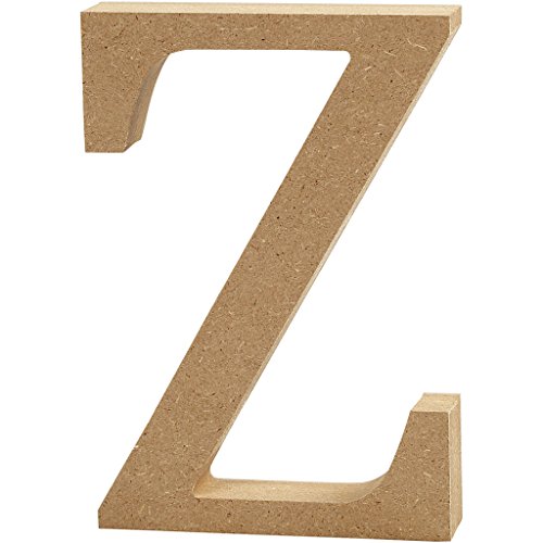 Creativ "Z MDF Buchstabe, braun, 13 x 2 cm Creativ "Z MDF Buchstabe, braun, 13 x 2 cm von Creativ
