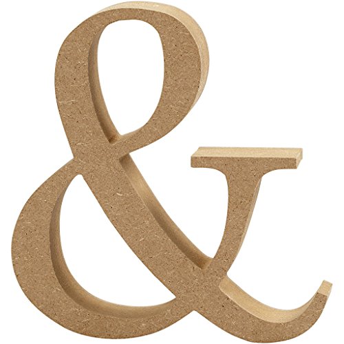 Creativ "und" MDF Symbol, Braun, 13 x 2 cm Creativ "und" MDF Symbol, Braun, 13 x 2 cm von Creativ