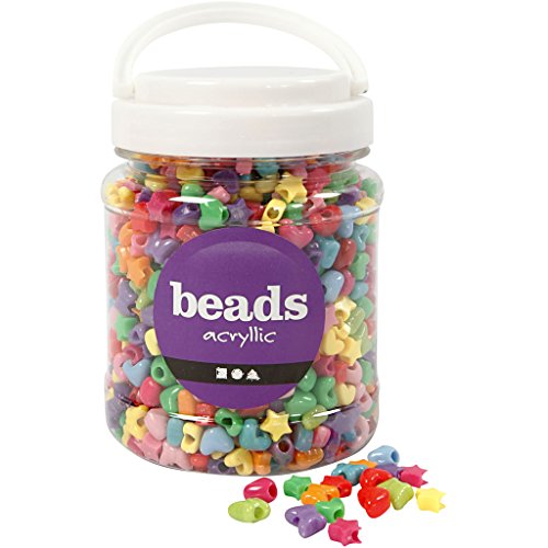 Creativ Kunststoffperlen-Figuren-Mix, 3,5 mm Creativ Kunststoffperlen-Figuren-Mix, 3,5 mm von Creativ