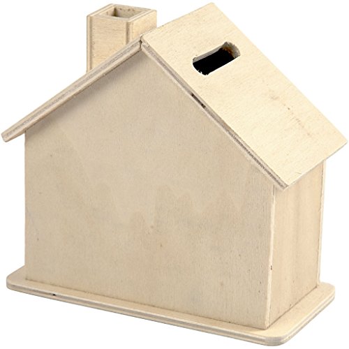 Spardose, 100263 Größe 10,1 x 10 x 5,4 cm, Sperrholz, 1 Stück Spardose, 100263 Größe 10,1 x 10 x 5,4 cm, Sperrholz, 1 Stück von Creativ