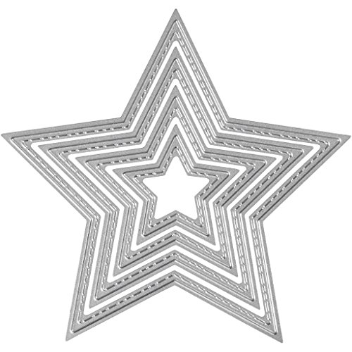 Stanzform, Größe 4,5-12 cm, Stern, 1 Stück von Creativ