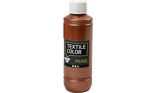 Textile Color, kupfer, Pearl, 250ml von Creativ