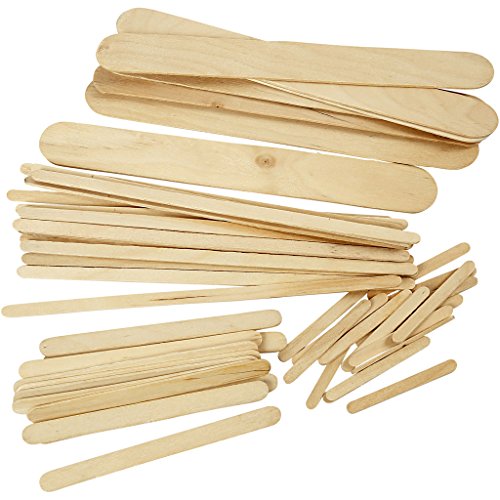 Wooden ice cream sticks von Creativ