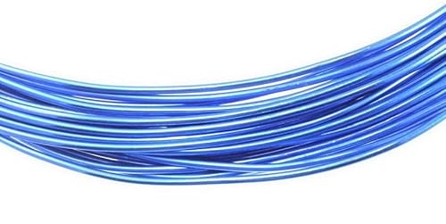 Aluminium Draht, 1 mm, 10,00 m, blau von Creative-Beads
