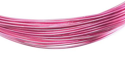 Aluminium Draht, 2mm, 4,00 m, light rose von Creative-Beads