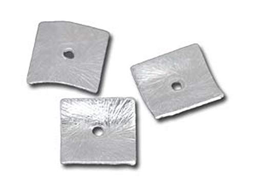 Creative-Beads Metall Perle, Spacer Bead, Silbereffekt Quadrat gewellt 10mm, versilbert von Creative-Beads für tolle selbst gemachte Ketten u. Armbänder 100Stück Creative-Beads Metall Perle, Spacer Bead, Silbereffekt Quadrat gewellt 10mm, versilbert von Creative-Beads für tolle selbst gemachte Ketten u. Armbänder 100Stück von Creative-Beads