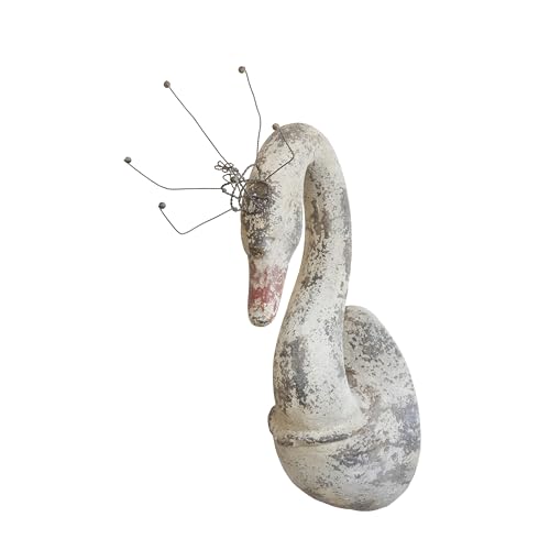 Creative beeinflußt Magnesia Swan mit Draht Krone von Creative Co-op