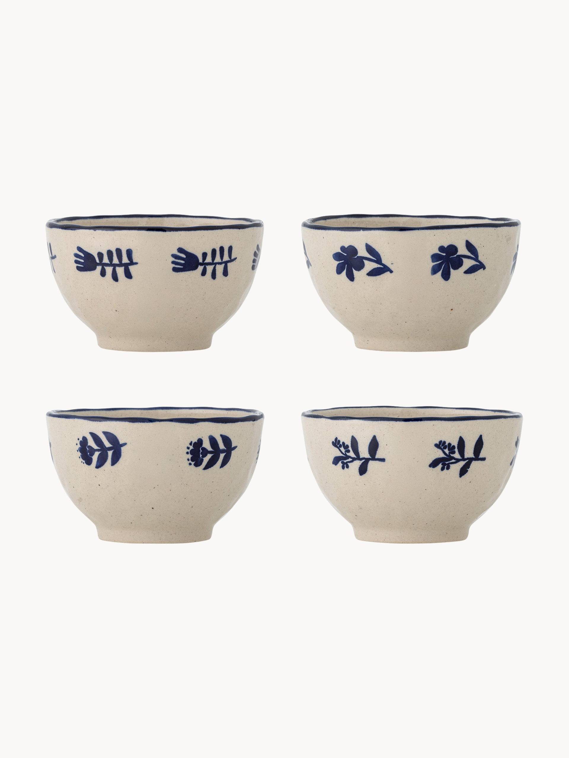 Handbemalte Snackschälchen Eimy, 4er-Set Handbemalte Snackschälchen Eimy, 4er-Set von Creative Collection