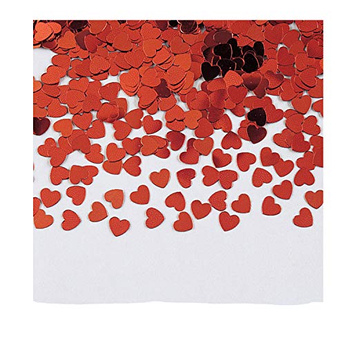 Creative Converting 02015 Valentine's Konfetti, Papier, rot von Creative Converting