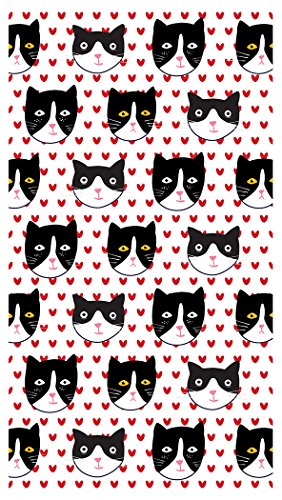 Creative Converting 16 Count Cat Lady Eleanor Premium Gemustertes Papier Gästetücher/Servietten, groß Multicolor von Creative Converting