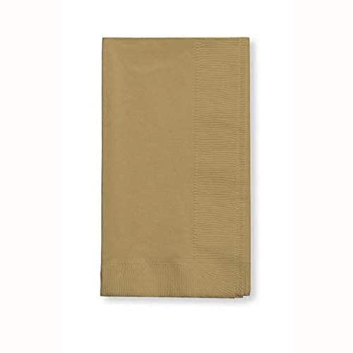 Creative Converting 673276B Touch of Color Papierservietten, 2-lagig, 50 Stück, glitzerndes Gold von Creative Converting