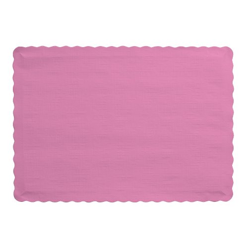Creative Converting 863042B Bright Disposable Paper Placemats Platzsets aus Papier, candy pink von Creative Converting
