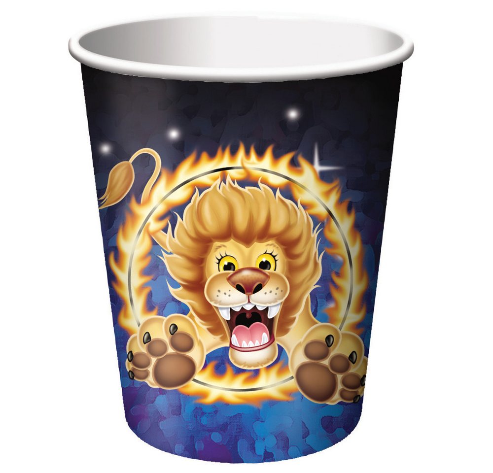 Creative Converting Becher Pappbecher Zirkus Creative Converting Becher Pappbecher Zirkus von Creative Converting
