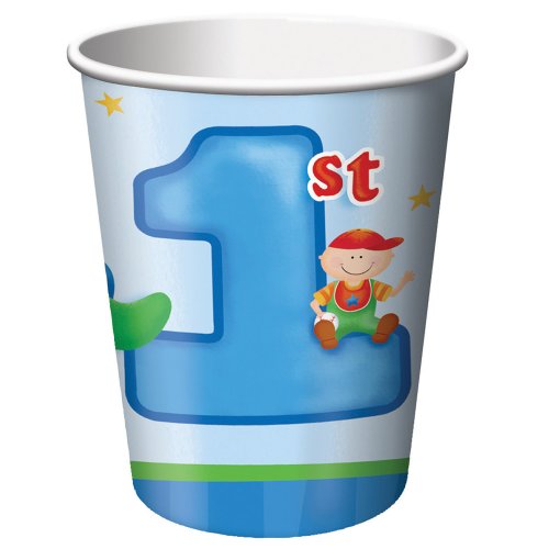 Creative Converting Fun at One Happy First Birthday Boy Papier Party Becher, 8 Zählen von Creative Converting
