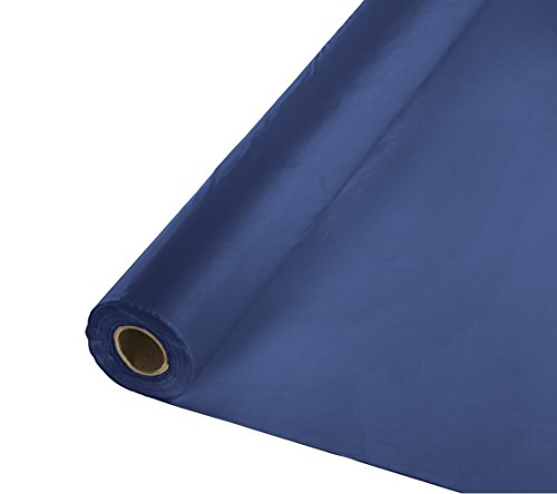 Creative Converting Kunststoff-Tischdecke, 30 m, Marineblau von Creative Converting