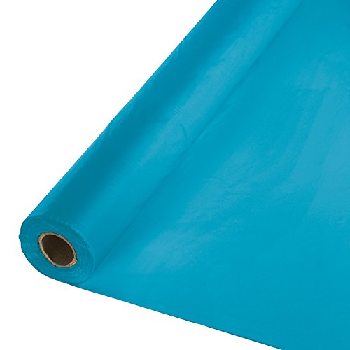 Creative Converting Kunststoff-Tischdecke, 30 m, Türkis von Creative Converting