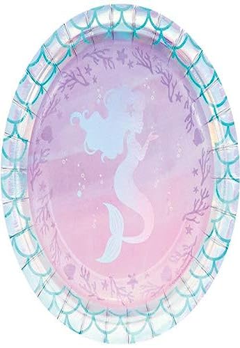 CREATIVE Kleine Pappteller Mermaids Have Fun 8er Pack von Creative Converting