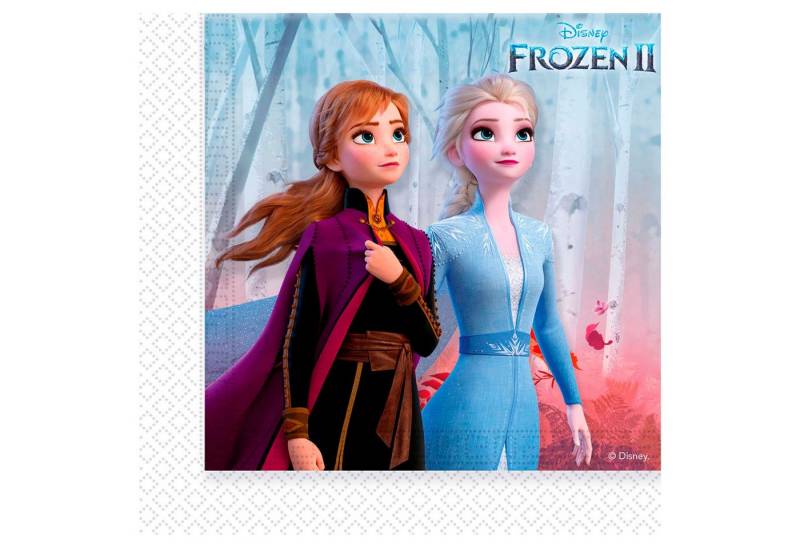 Creative Converting Papierserviette Servietten Disney Frozen 2 - 8Stk. von Creative Converting