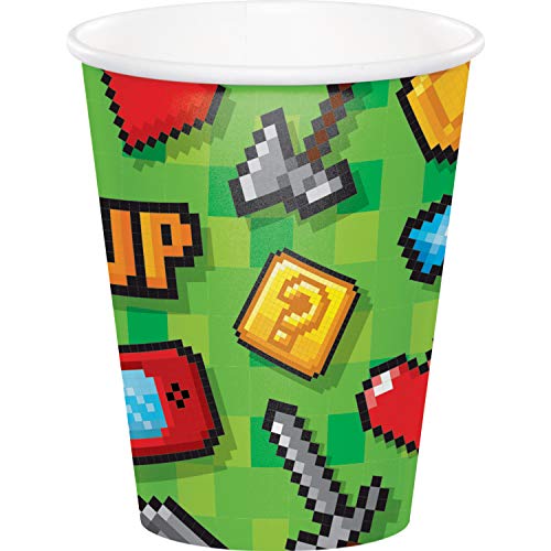 Creative Converting Partybecher für Videospiele, 266 ml, mehrfarbig von Creative Converting