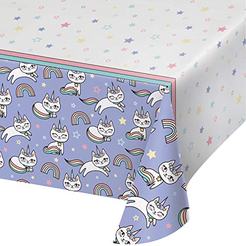 Creative Converting Sassy Caticorn Papiertischdecke, 1 ct von Creative Converting