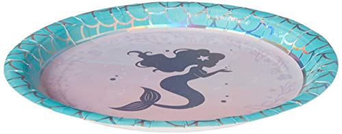 Creative Converting 336704 DINNER PLATE, IRIDESCENT Speiseteller, schillernd, Papier von Creative Converting