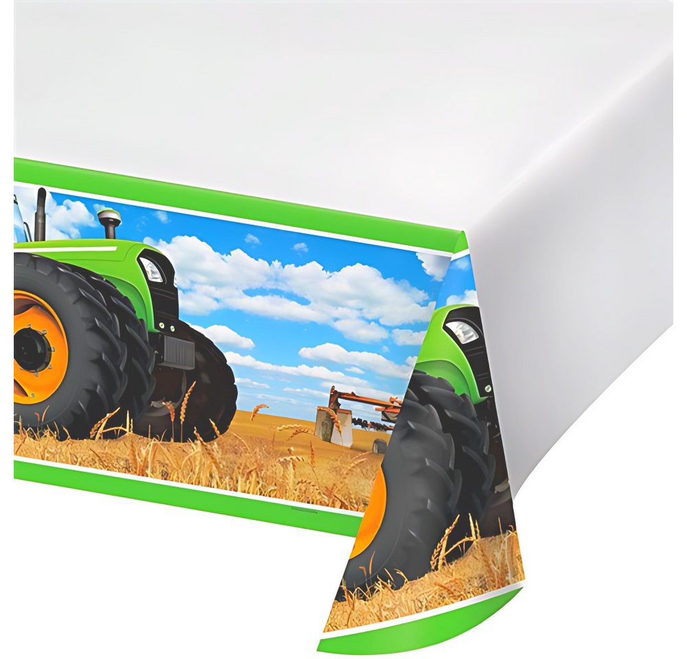 Creative Converting Tischdecke Tischdecke Tractor time von Creative Converting