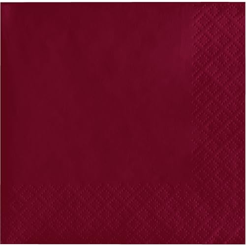 Creative Converting Touch of Color 253122 Papierservietten, 2-lagig, Burgunderrot Creative Converting Touch of Color 253122 Papierservietten, 2-lagig, Burgunderrot von Creative Converting