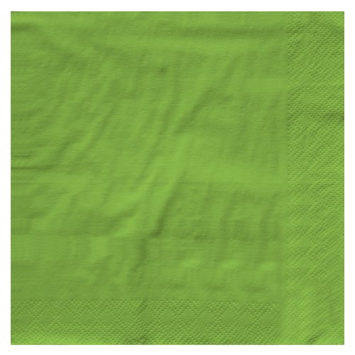 Creative Converting Touch of Color 663123B Papierservietten, 2-lagig, 50 Stück, Fresh Lime von Creative Converting