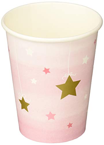 Creative Convertting Pappbecher 266 ml Brilla la Stellina-One Little Star Girl, mehrfarbig, 8C322254 von Creative Converting