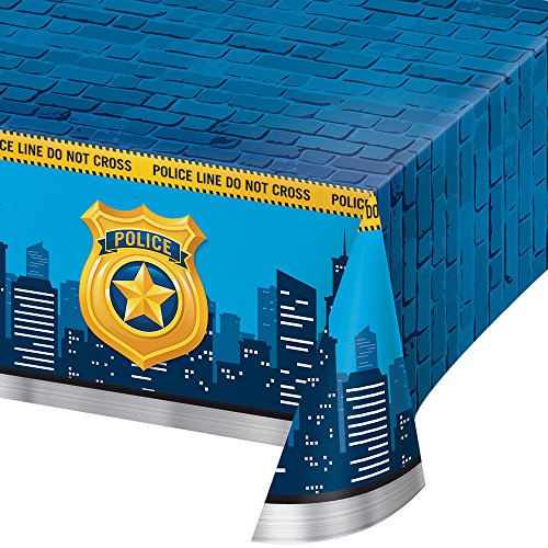 Creative Party PC329391 Kunststoff-Tischdecke mit Aufdruck Police Party, 1 Stück Creative Party PC329391 Kunststoff-Tischdecke mit Aufdruck Police Party, 1 Stück von Creative Converting