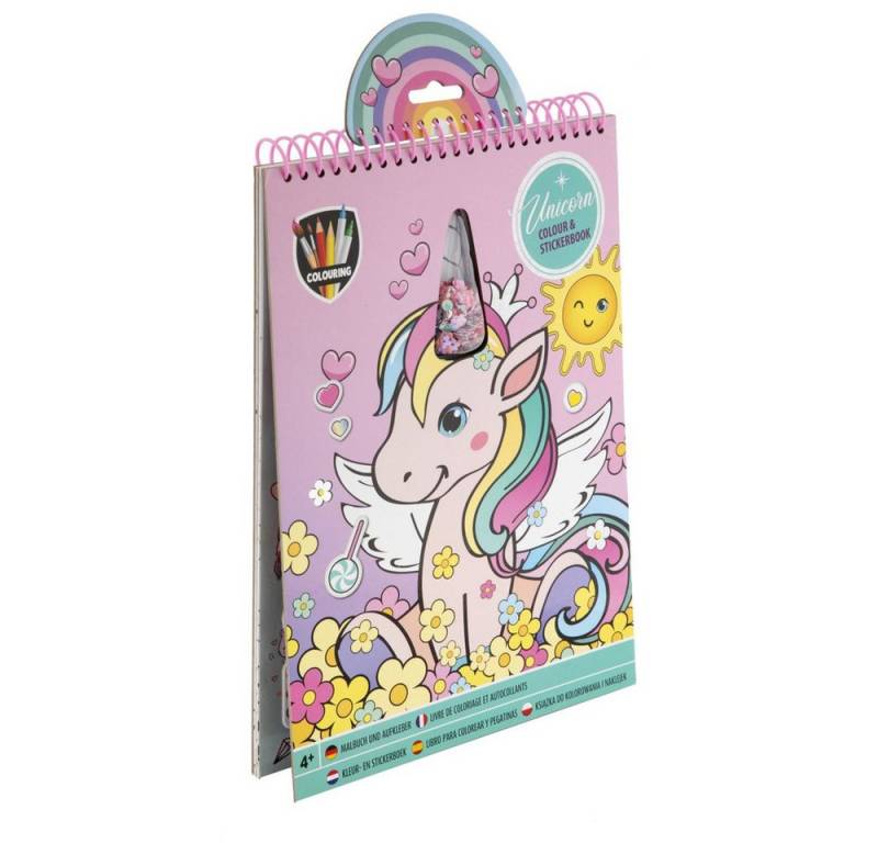 Creative Craft Group Sticker Mal- und Stickerbuch - Einhorn Creative Craft Group Sticker Mal- und Stickerbuch - Einhorn von Creative Craft Group