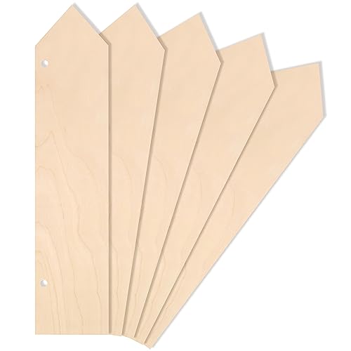 Creative Deco 5 x Große Holzzeiger Wegweiser Pfeil Anhängers | 40 x 9 cm | Blanko Holzschild zum Aufhängen | Holzbrett Ausschnite für Dekorieren Geschenk & Decoupage | Holz Türschild Schild Creative Deco 5 x Große Holzzeiger Wegweiser Pfeil Anhängers | 40 x 9 cm | Blanko Holzschild zum Aufhängen | Holzbrett Ausschnite für Dekorieren Geschenk & Decoupage | Holz Türschild Schild von Creative Deco