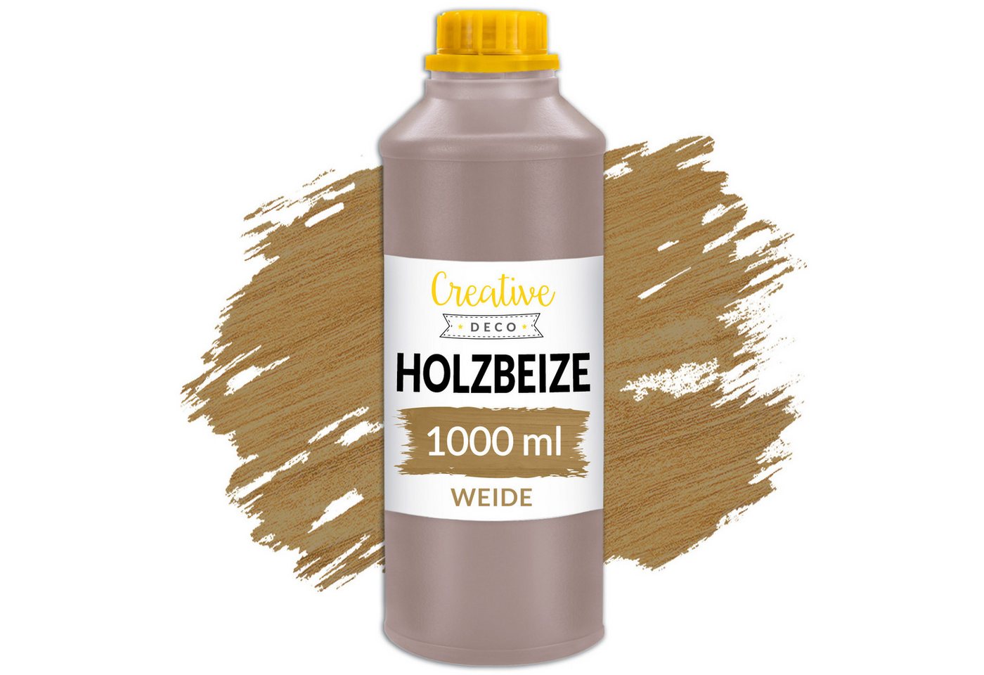 Creative Deco Holzbeize auf Wasserbasis 1L Holz Farbe, Schnelltrocknender Lack, Varnish, schnelltrocknend Creative Deco Holzbeize auf Wasserbasis 1L Holz Farbe, Schnelltrocknender Lack, Varnish, schnelltrocknend von Creative Deco